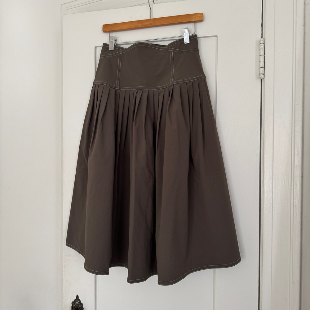Priscavera Pleated Full Skirt size M
